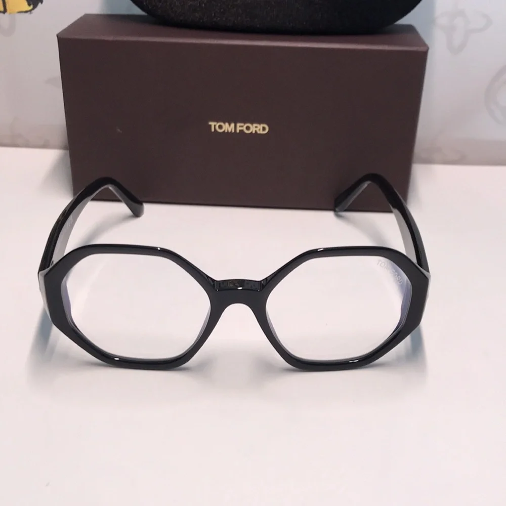 New Authentic Tom Ford TF5976-B 001 Black Eyeglasses - Picture 6 of 14